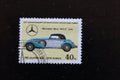 Postage stamps of the Republic of Korea. Released to the 60th anniversary of Mercedes-Benz 1926-1986. Mercedes-Benz 540 K, 1936