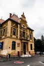 Postal Office no 1 building from Heroes Boulevard Royalty Free Stock Photo