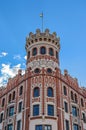 The Postal Palace building with Eclectic-Secessionist style in Budapest