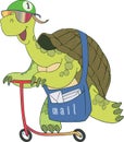 Postal tortoise character