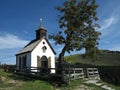 Postalm church near Wolfgangsee, Austria travel Royalty Free Stock Photo