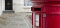 Postbox in London Royalty Free Stock Photo