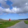 Postbox on South Uist Royalty Free Stock Photo