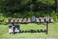 Postboxes in shenandoah national park