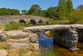 Postbridge Dartmoor National Park Devon England UK