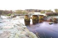 Snow at Postbridge is a hamlet in the heart of Dartmoor