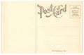 Postcard - 1904 Royalty Free Stock Photo