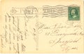 Postcard - 1911 Royalty Free Stock Photo