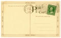 Postcard - 1911 Royalty Free Stock Photo