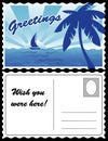 Postcard, Cool Tropical Landscape Travel