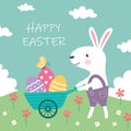 Postcard Easter Bunny