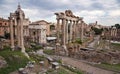 Postcard Foro Romano - Roma - Italy Royalty Free Stock Photo