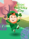 Postcard for Happy Saint Patricks Day