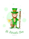 Postcard Happy St. Patrick\'s Day