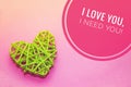 Postcard I love you. Feelings of lovers. Banner with text I love you. Love Royalty Free Stock Photo