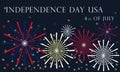 US Independence Day fireworks