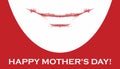 A postcard to the Mother`s Day.