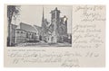1905 Worcester Massachusetts Union Church Royalty Free Stock Photo