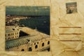 Postcard of Venice, Italy Royalty Free Stock Photo