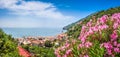 Postcard view of Amalfi Coast, Campania, Italy