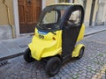 Poste Italiane electric car for mail delivery