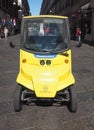 Poste Italiane electric car for mail delivery