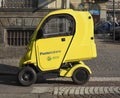 Poste Italiane electricmail delivery vehicle in Turin