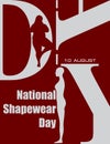 National Shapewear Day Royalty Free Stock Photo