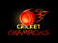 Poster or banner design for Cricket. Royalty Free Stock Photo