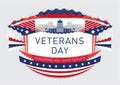 Poster or brochure templates in veterans day