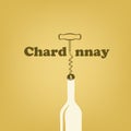 Poster for Chardonnay wine