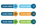 Poster of CLICK HERE web buttons