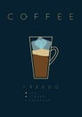 Poster coffee freddo