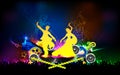 Poster for Dandiya night Royalty Free Stock Photo