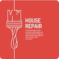 Poster design services for building maintenance.