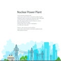 Poster Electric Power Transmission Royalty Free Stock Photo