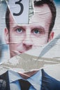 Poster of Emmanuel Macron the finalist Royalty Free Stock Photo