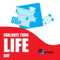 Poster Evaluate Your Life Day