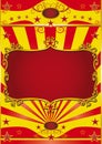 Poster frame circus Royalty Free Stock Photo