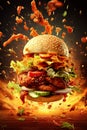 Poster of Fresh Delicious Burger