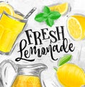 Poster fresh lemonade