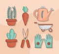 gardening tools bundle Royalty Free Stock Photo