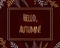 Poster Hello Autumn