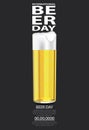 Poster International Beer day Template Design