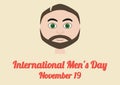 Poster for International Mens Day (November 19)