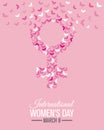 Poster international women`s day