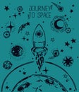 Poster for journey to space