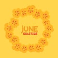 Poster on June Solstice
