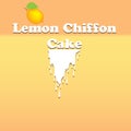 Poster Lemon Chiffon Cake