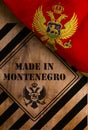 Poster Made in Montenegro